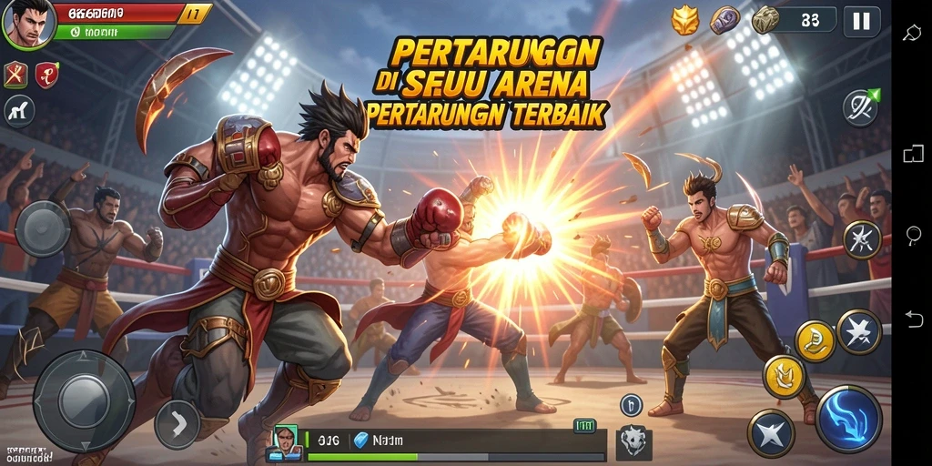 Tampilan menarik dari gameplay 666FF yang penuh aksi pertarungan.