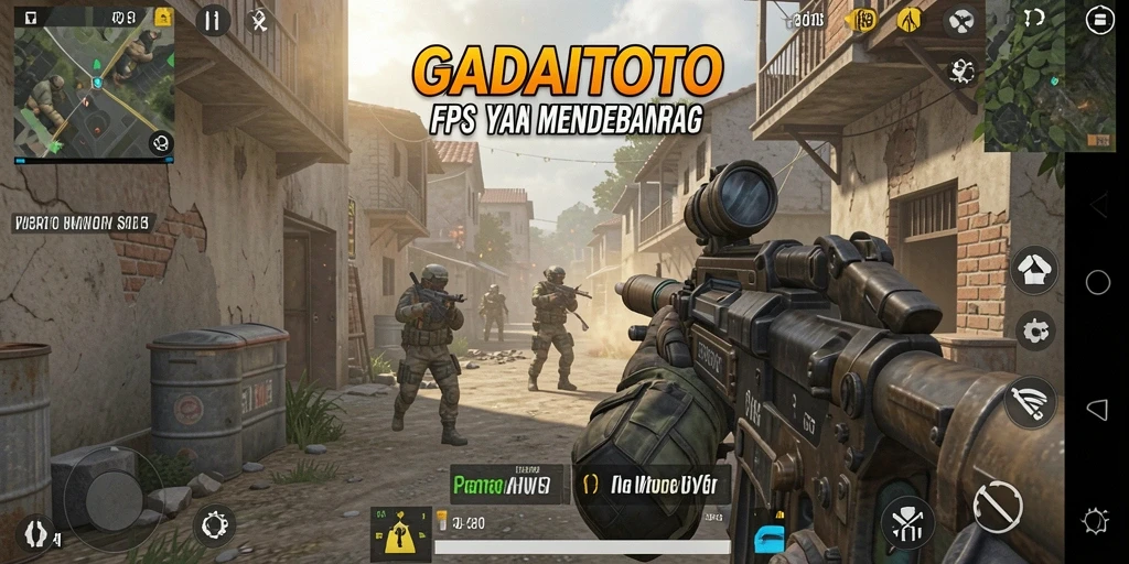 Tampilan gameplay seru dan menegangkan di GADAITOTO