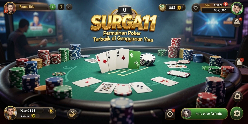 Gameplay menarik Poker dengan grafis yang menawan.